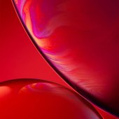 Apple Iphone Xr Red Wallpaper