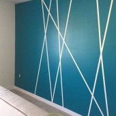 Easy Wall Paint Designs With Tape