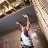 Hanging Drywall Ceiling In Basement