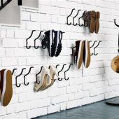 Hooks To Hang Shoes On Wall