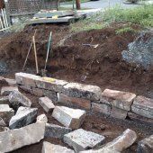 How To Build A Dry Stack Stone Wall With Mortar