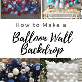 How To Make A Balloon Wall