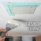 How To Repair Drywall Holes In The Ceiling