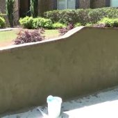 How To Repair Stucco Retaining Wall