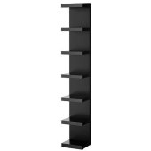 Ikea Black Wall Shelf Unit