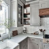 Light Gray Cabinets What Color Walls