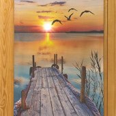 Lighted Scenic Canvas Wall Art