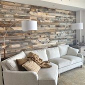 Living Room Wall Ideas With Wood