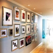 Photo Frame On Wall Designs Layouts Ideas
