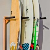 Surfboard Wall Rack Diy