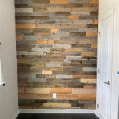 Wood Pallet Accent Wall