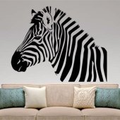 Zebra Wall Decals Removable